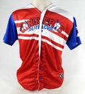 2022-23 Syracuse Mets #22 Game Issued Pos Used Red Jersey Copa Diversion 46 657