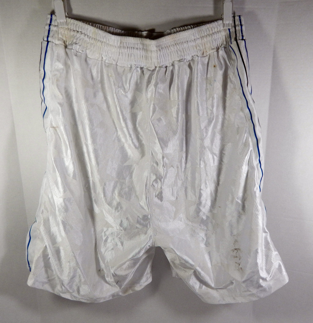 1990s Orlando Magic #33 Game Issued White Shorts 44 DP53771 Pic2