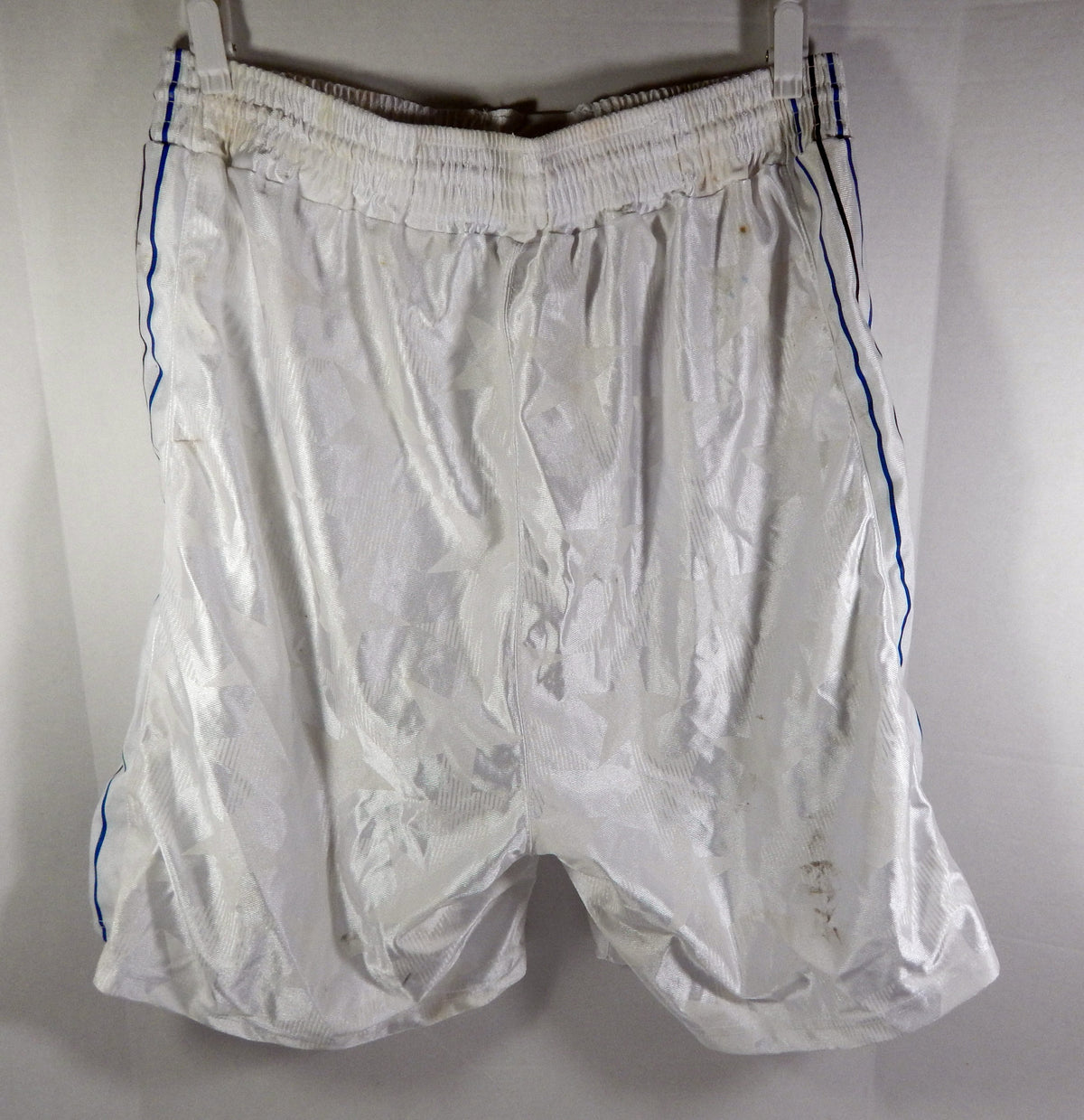 1990s Orlando Magic #33 Game Issued White Shorts 44 DP53771 Pic2