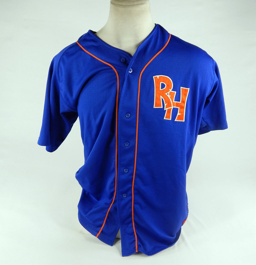 Midland Rockhounds #16 Game Used Blue Jersey XL DP71929 Pic2