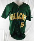 2010s Lynchburg Hillcats #5 Game Used Green Jersey 44 141