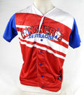2022-23 Syracuse Mets #62 Game Issued Pos Used Red Jersey Copa Diversion 44 660