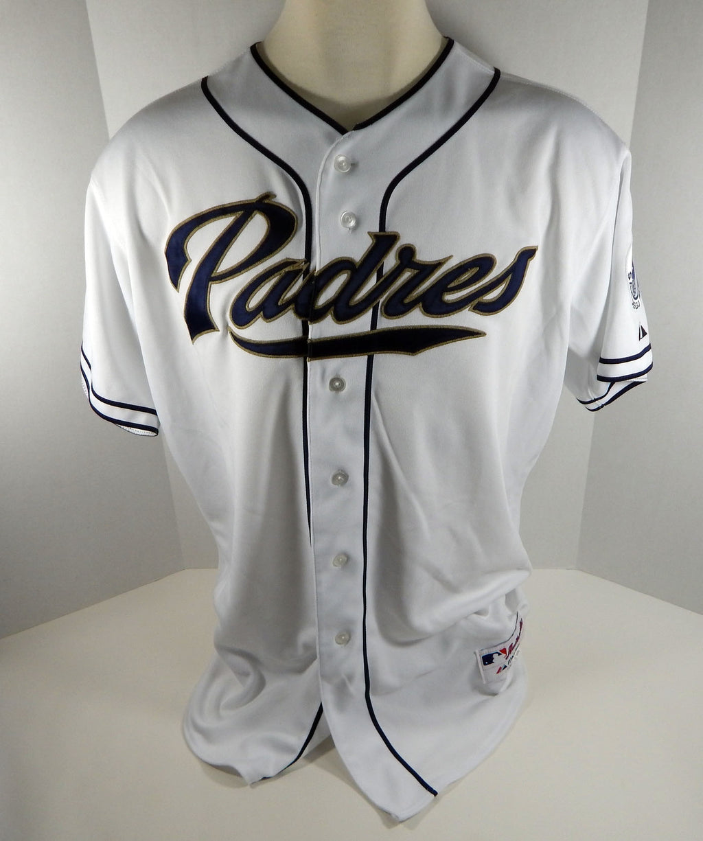 San Diego Padres  #92 Game Issued White Jersey SDP0266 Pic2