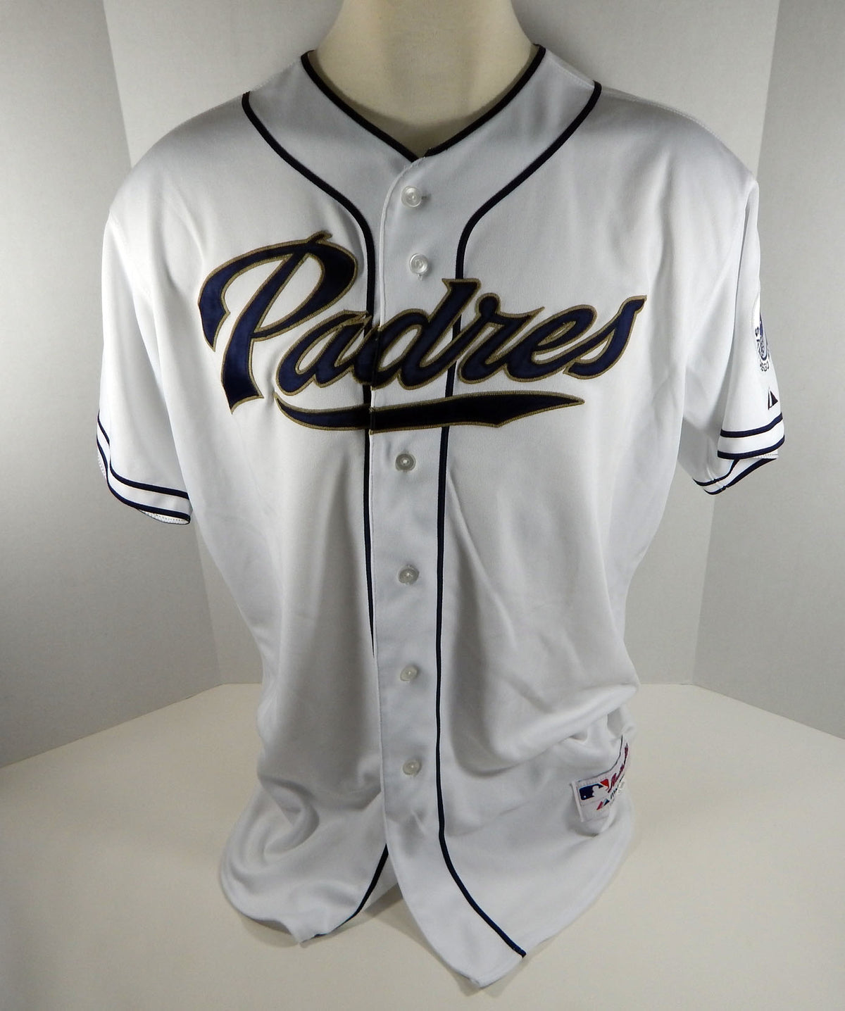 San Diego Padres  #92 Game Issued White Jersey SDP0266 Pic2