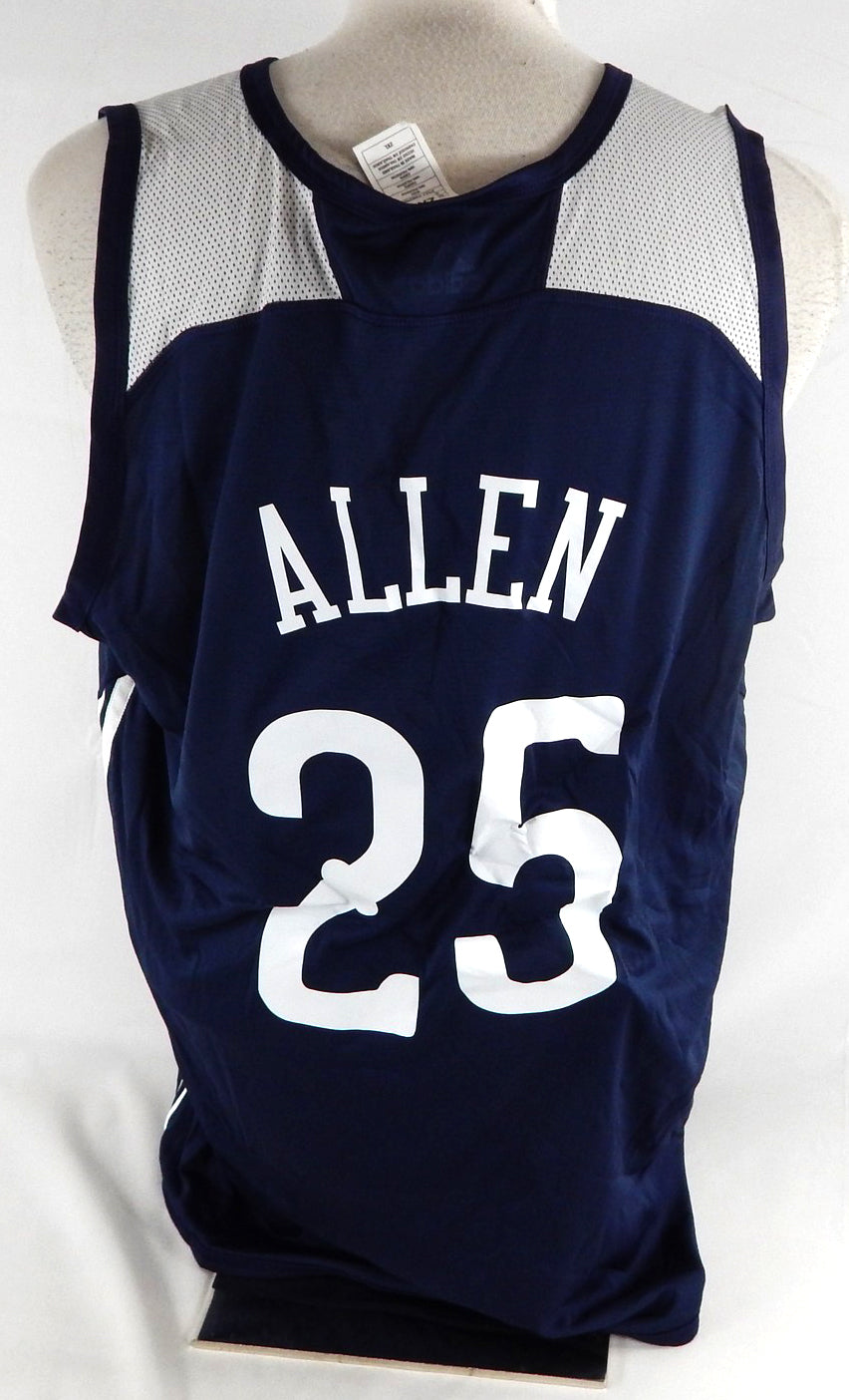 2015-16 New Orleans Pelicans Tony Allen #25 Game Issued Navy Practice Jersey BDJ Pic2