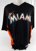 2014-16 Miami Marlins Colby Suggs #43 Game Used Black Jersey ST BP 50 073