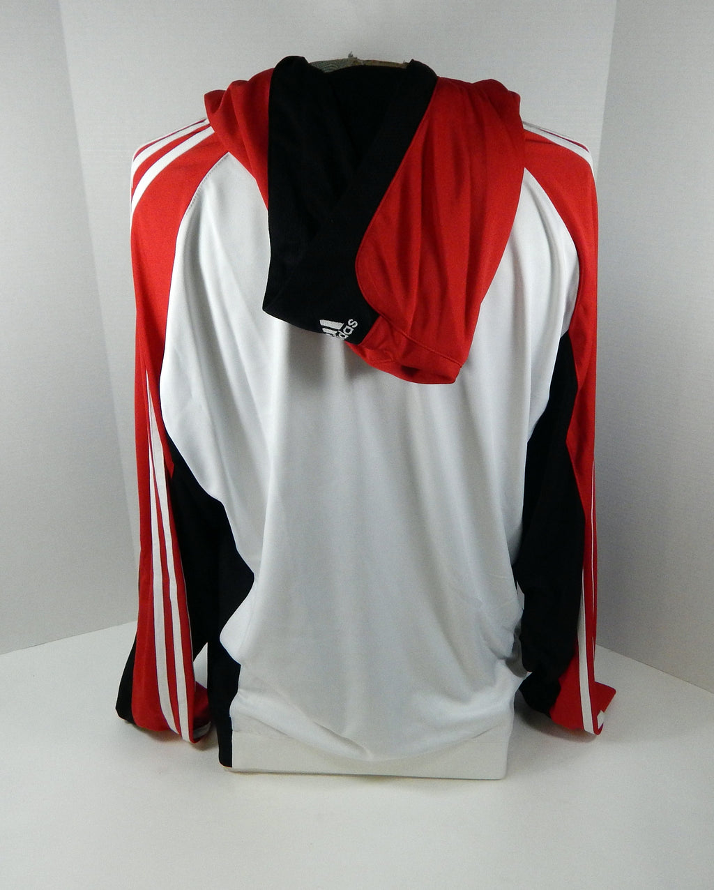 2000s Portland Trailblazers Game Issued White Warm Up Zip Jacket XL DP50738 Pic2