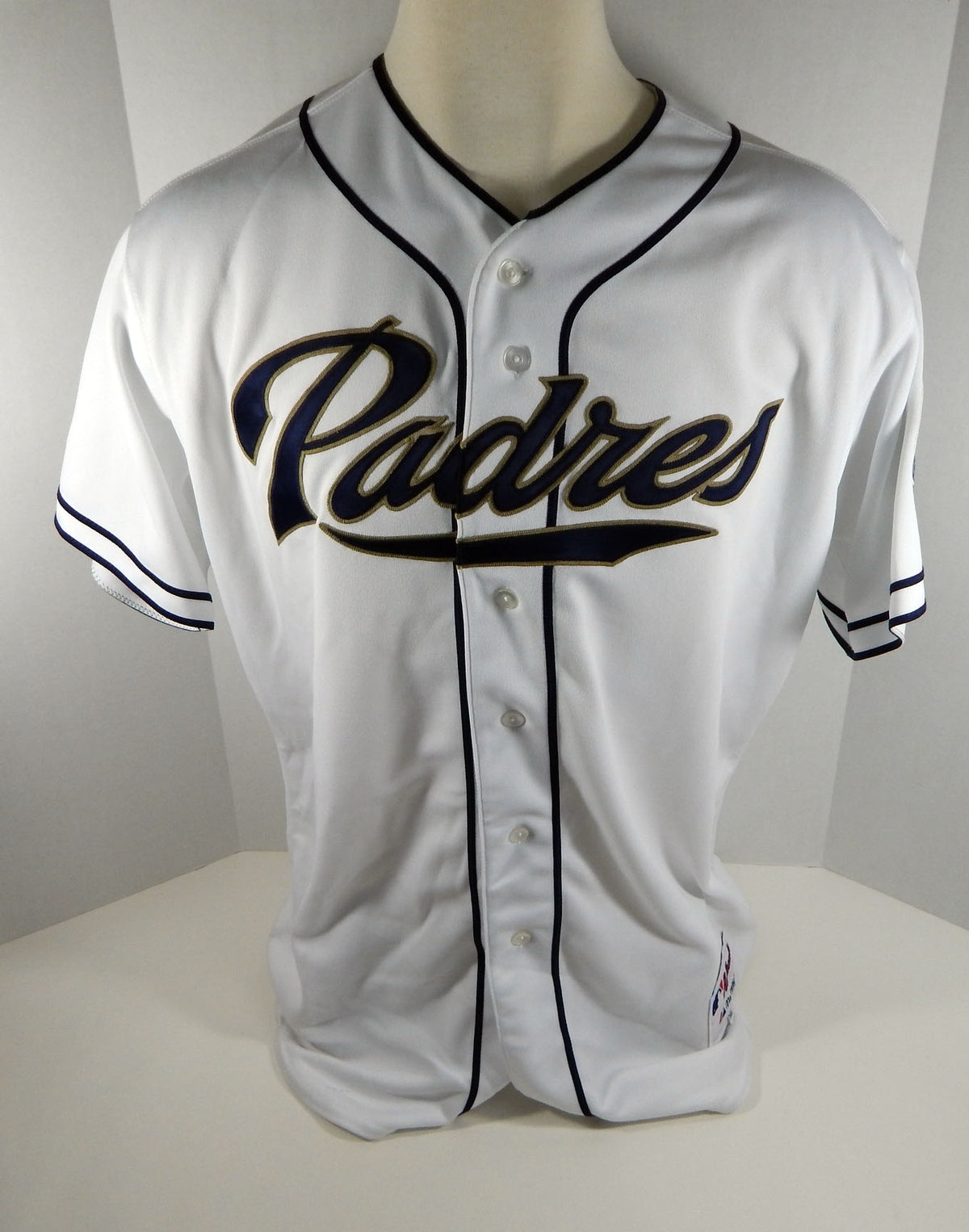 San Diego Padres Adys Portillo #65 Game Issued White Jersey Pic2