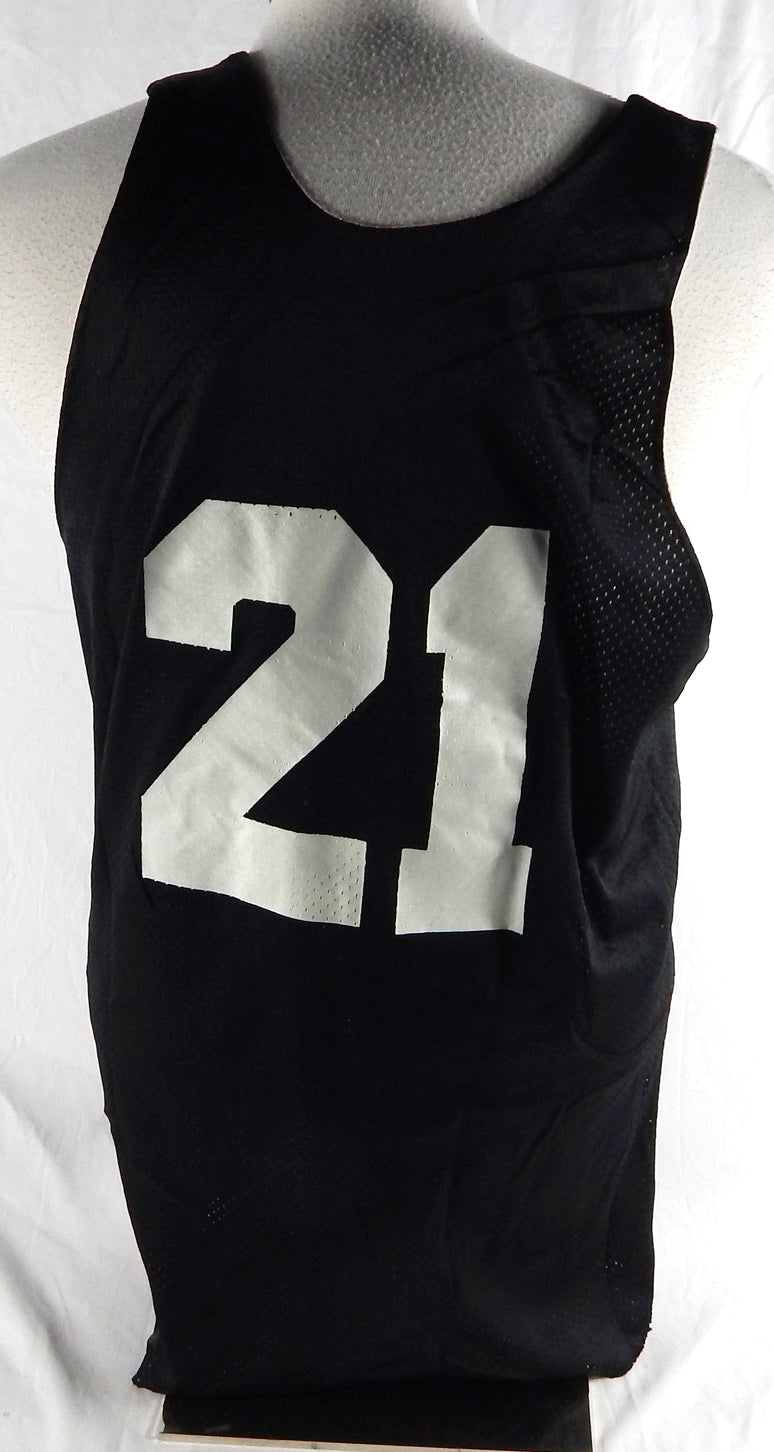 1990s Cleveland Cavaliers #21 Game Issued Black Practice Jersey XL 560 Pic2