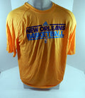 2011-12 New Orleans Hornets Team Issued Yellow Training Shirt LT DP64186