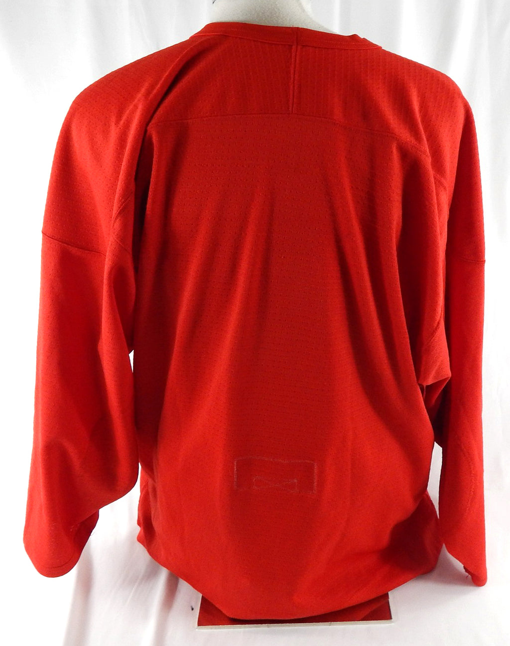 Minnesota Golden Gophers Game Used Red Practice Jersey Hockey 50 153 Pic2