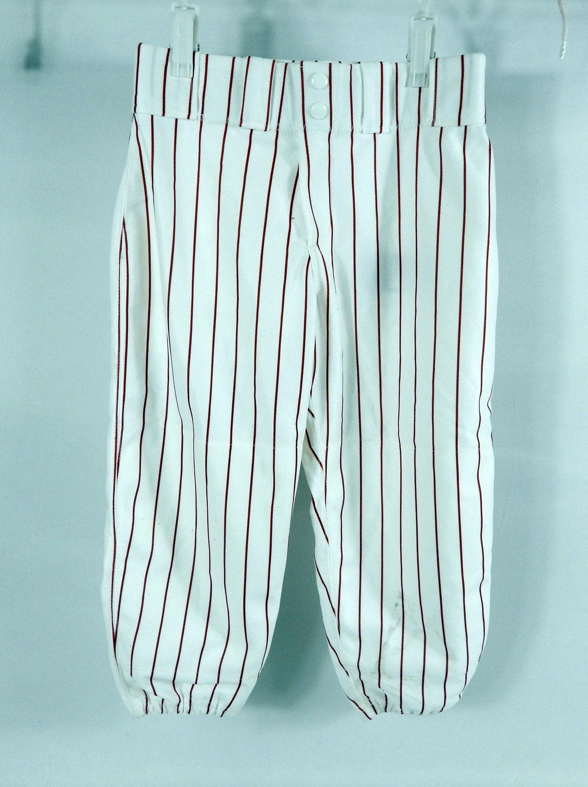 2000s Alabama Crimson Tide Game Issued White Pinstripe Pants 28 067