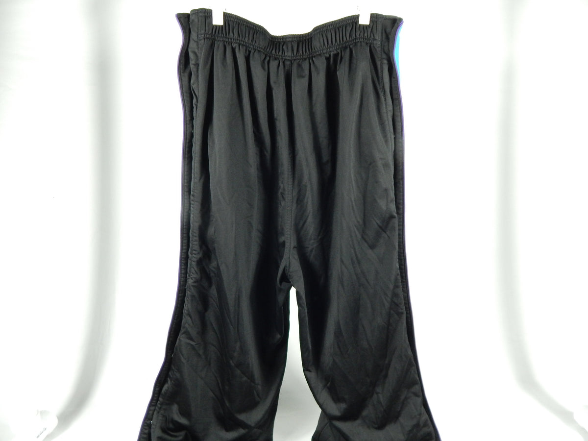 2000s New Orleans Hornets Game Issued Black Basketball Pants 2XL 522 Pic2