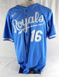 2025 Kansas City Royals Reggie Sanders #16 Game Issued Powder Blue Jersey 48 722