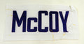 2013 Minnesota Vikings Greg McCoy #30 Game Issued White Name Plate DP14833