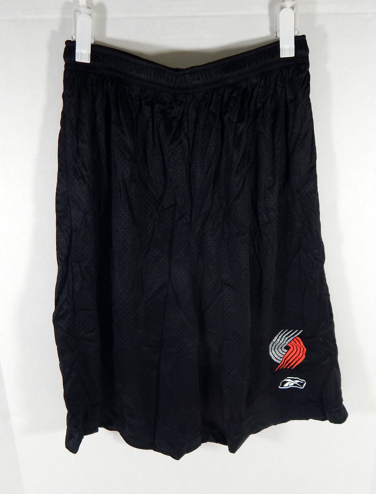 Portland Trailblazers Team Issued Black Shorts M DP63091