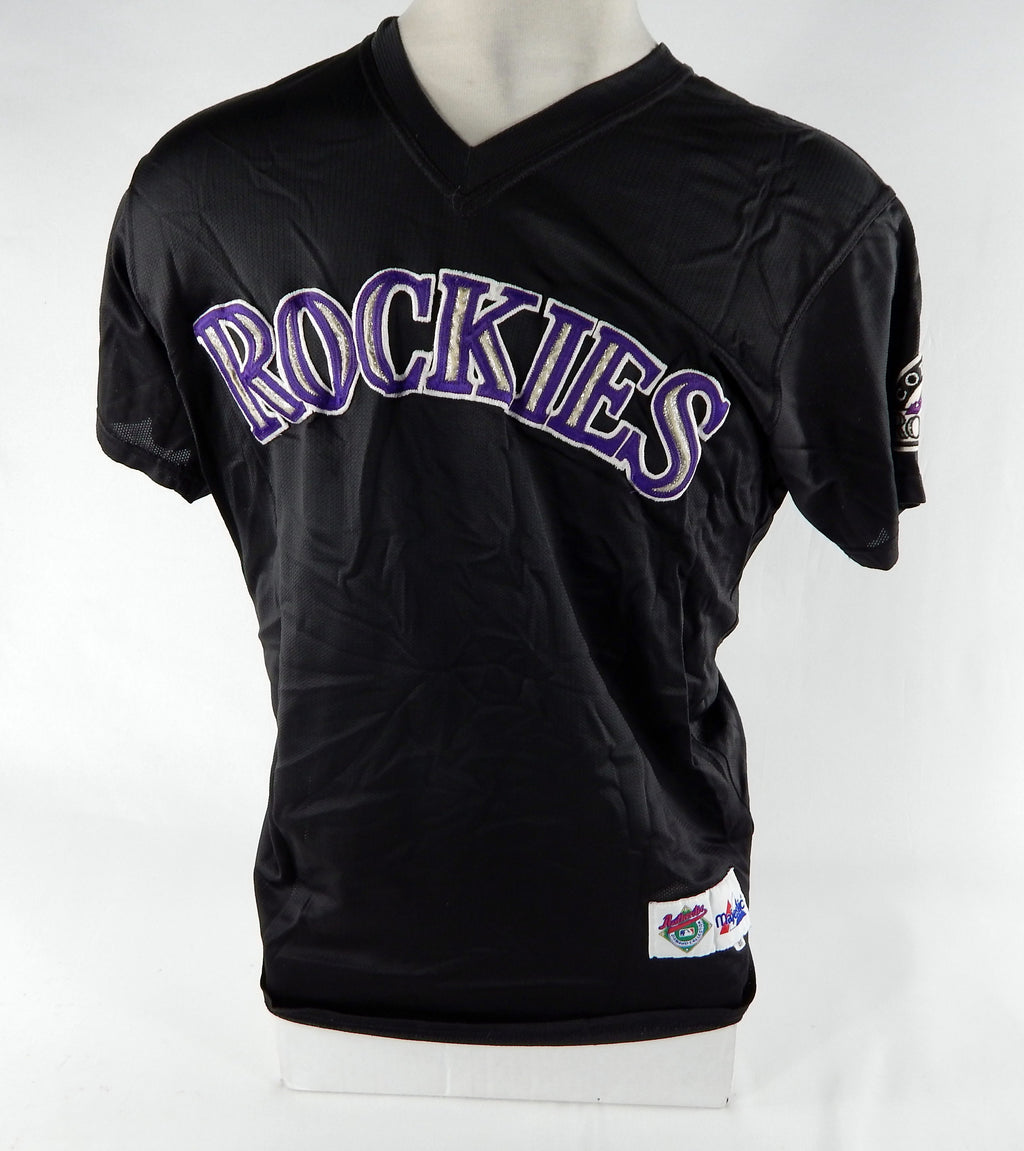 Colorado Rockies #23 Game Used Black Jersey Minor League 46 DP70170