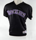 Colorado Rockies #23 Game Used Black Jersey Minor League 46 DP70170