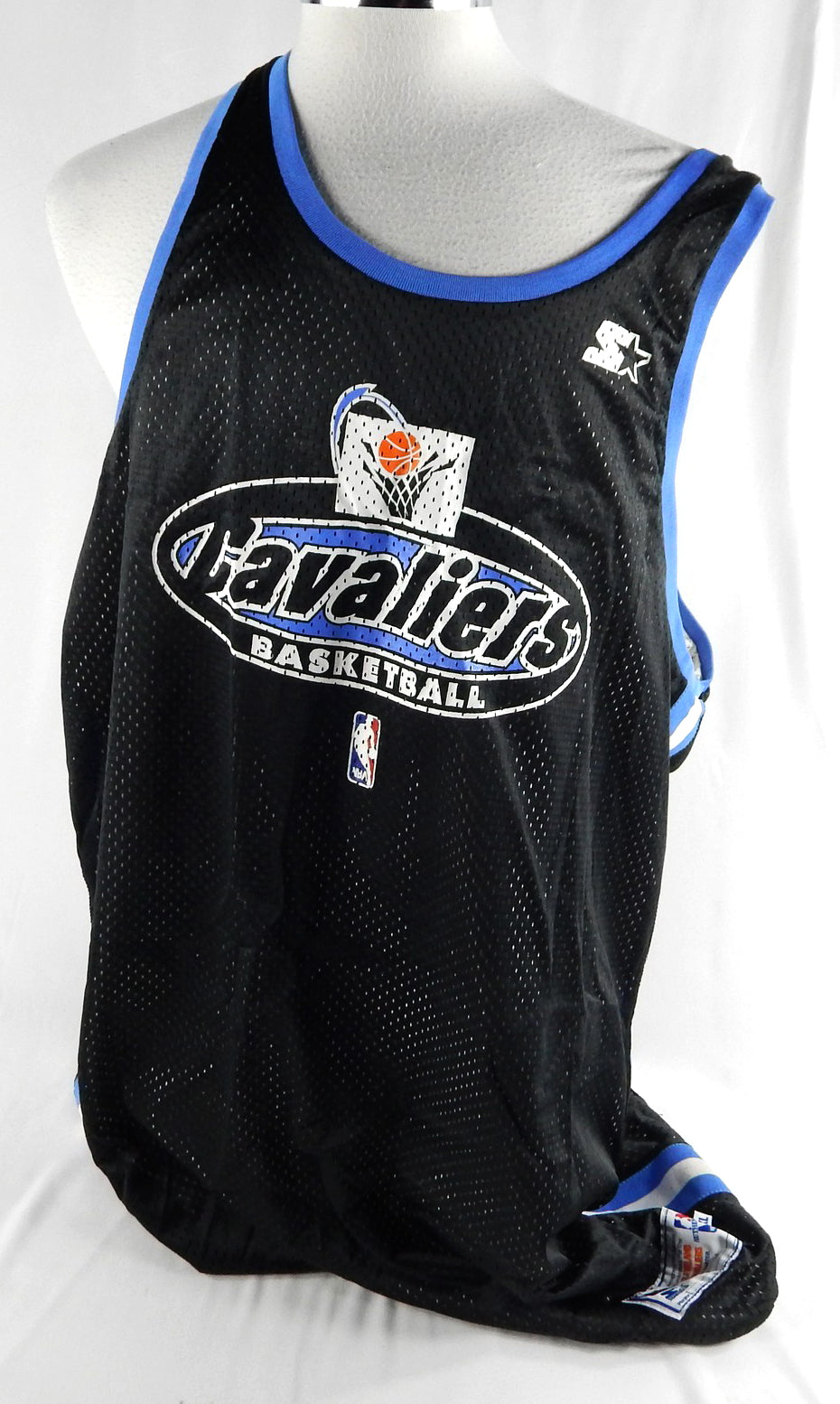 1997-98 Cleveland Cavaliers Derek Anderson #23 Game Issued Black Practice Jersey