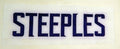 2013 Minnesota Vikings Robert Steeples #26 Game Used White Name Plate DP14856