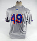 Midland Rockhounds #49 Game Used Grey Jersey 46 DP71951