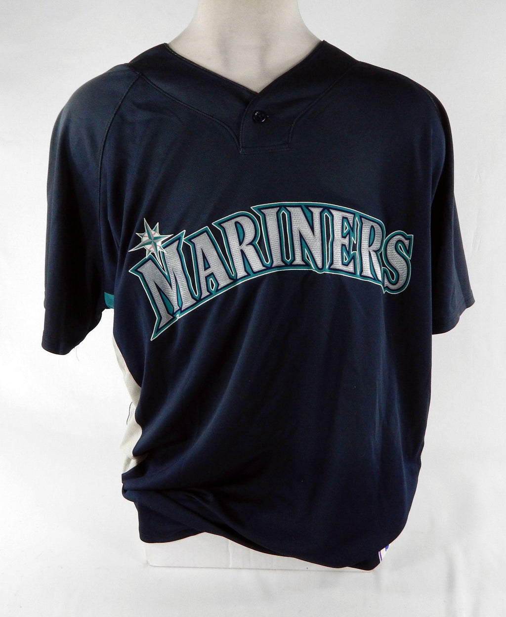 Seattle Mariners #53 Game Used Navy Jersey BP ST DP70172
