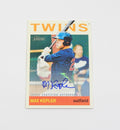 2016 Topps Heritage Real One Autographs Max Kepler RC #ROA-MK Auto