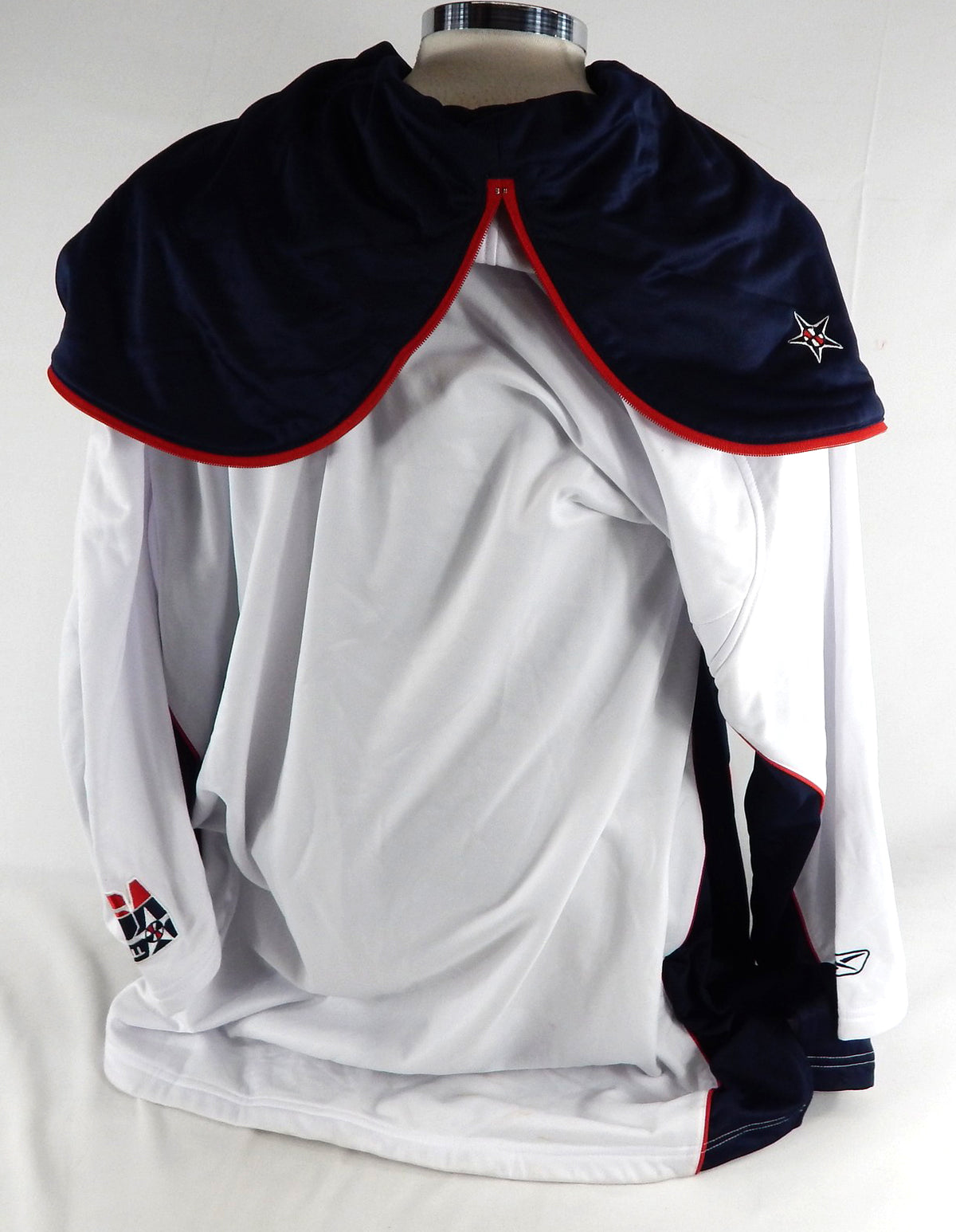 2000s Team USA Basketball Game Issued White Warm Up Jacket 4XL 578 Pic2