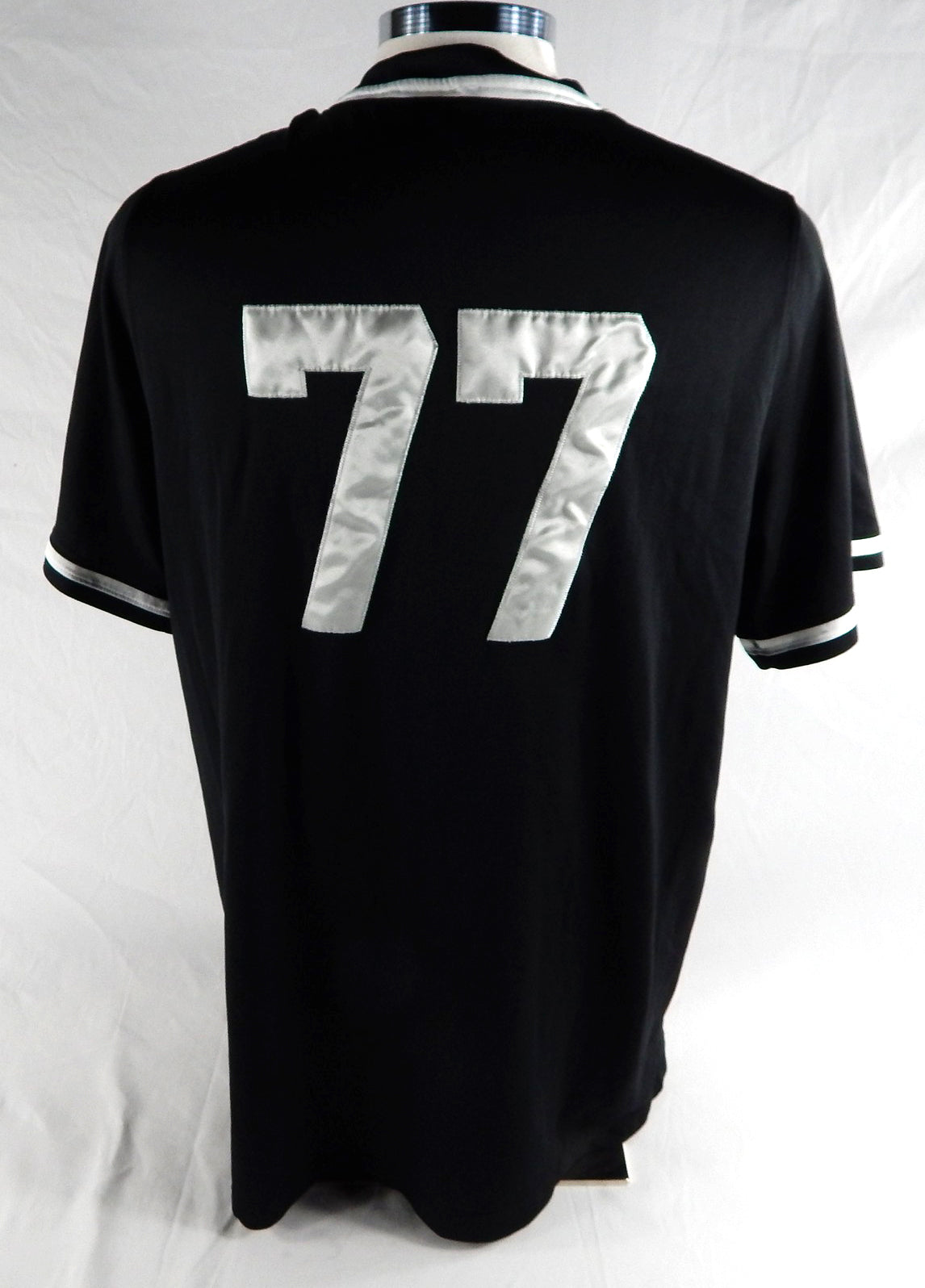 2021 Long Beach State Dirtbags #77 Game Used Black Jersey Baseball XL DP95639 Pic2