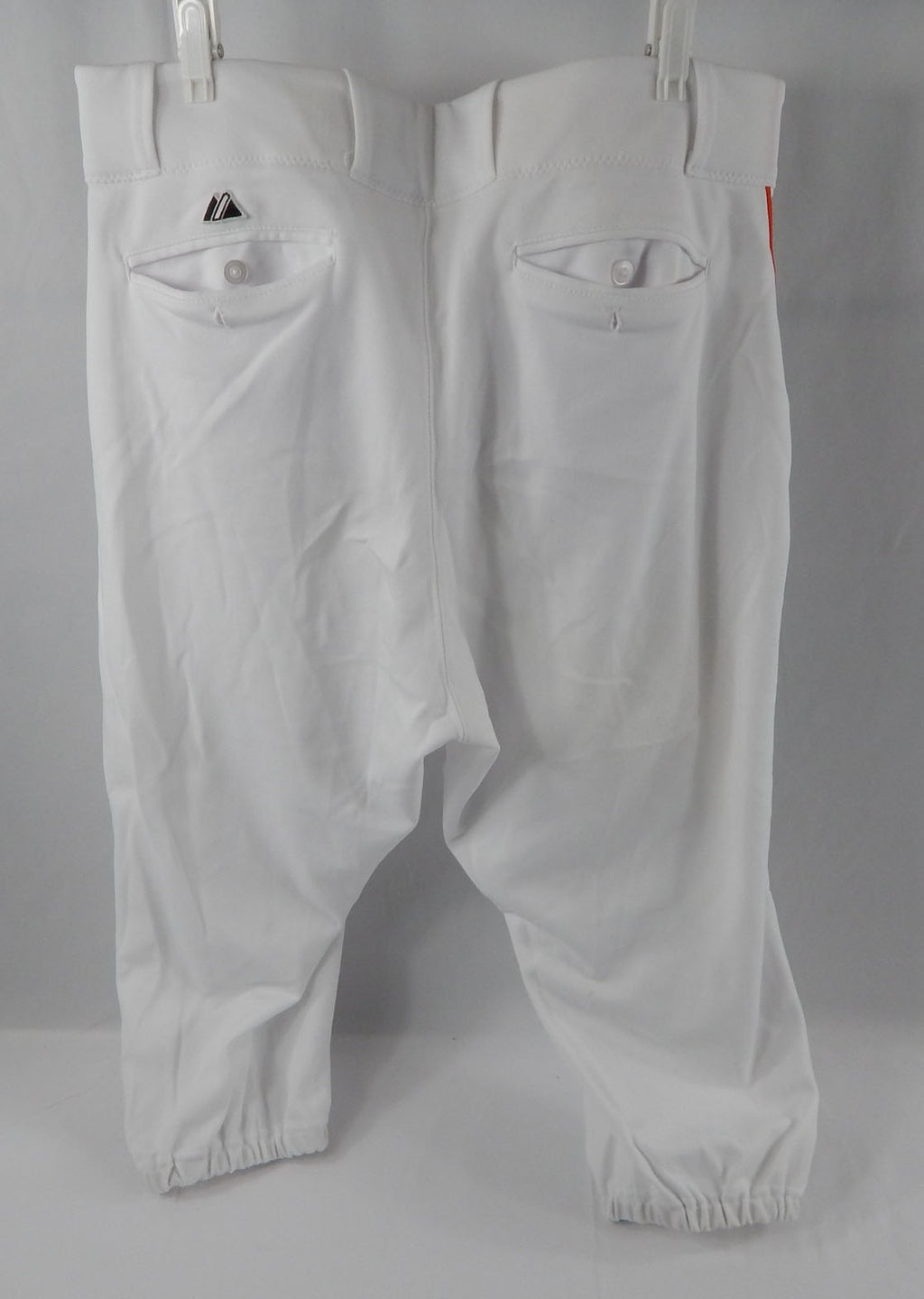2014 Miami Marlins Jeff Baker #10 Game Used White Pants 37-50-18.5 DP104424 Pic2