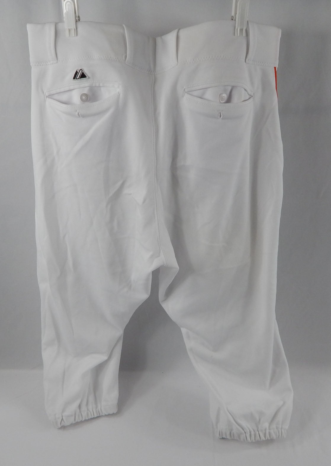 2014 Miami Marlins Jeff Baker #10 Game Used White Pants 37-50-18.5 DP104424 Pic2