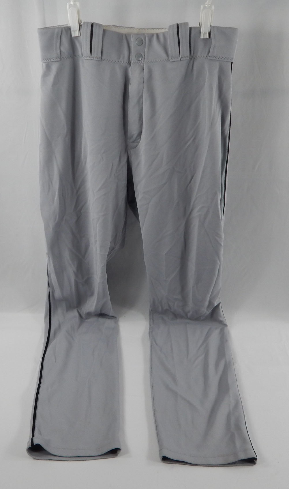 2017 Miami Marlins Dustin McGowan #22 Game Used Grey Pants 37-48-37 DP104426