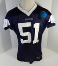 2018 Dallas Cowboys Adam Redmond #51 Game Issued Navy Practice Jersey 52 49