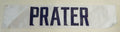 2013-15 Minnesota Vikings Shaun Prater #27 Game Used White Name Plate DP14885