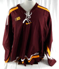 Minnesota Golden Gophers Blank Game Issued Maroon Jersey Hockey B10 P 60 164