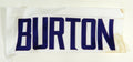 2011-12 Minnesota Vikings Brandon Burton Game Used White Name Plate DP14899