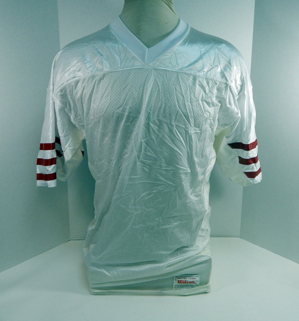 1990s San Francisco 49ers Blank Game Issued White Jersey 52 DP51400