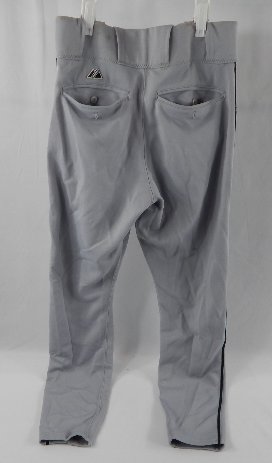 2012 Miami Marlins Bat Boy # Game Used Grey Pants 28-28-28 DP104432 Pic2