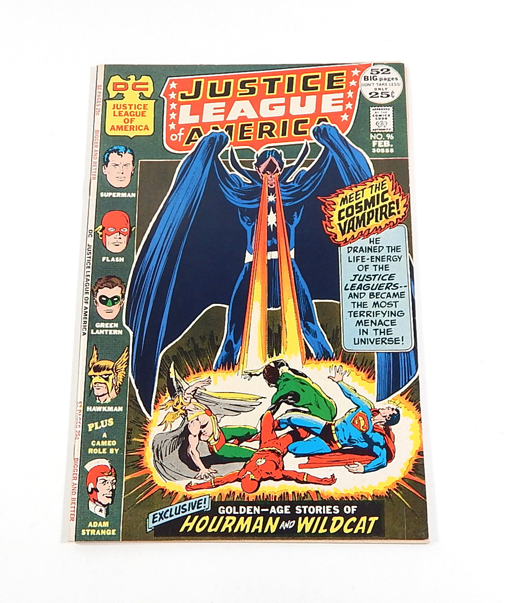 Justice League of America #96 Bronze Comic Book DC 1972 VF Starbreaker 1st App