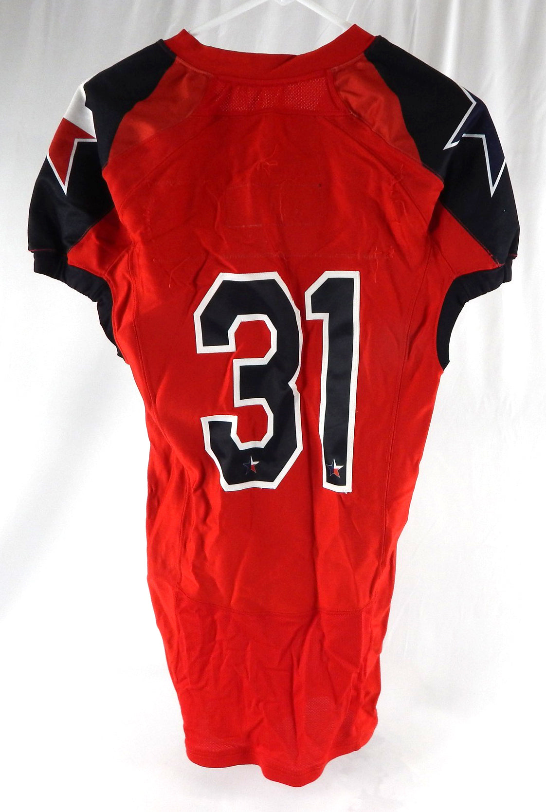 2012 Texas Tech Red Raiders #31 Game Used Red Jersey Lone Star Football NP Rem 8 Pic2