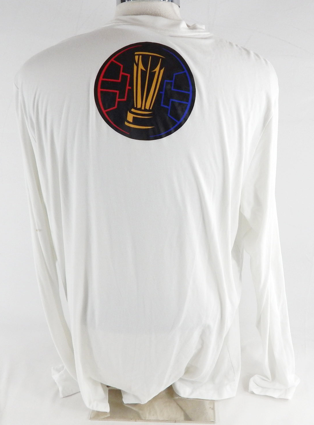 2025-26 Detroit Pistons Ron Holland #5 Game Used White Shirt NBA Cup XL 582 Pic2