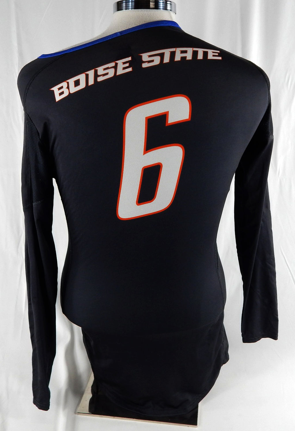 2014 Boise State Broncos #6 Game Used Black Jersey Volleyball M DP99091 Pic2