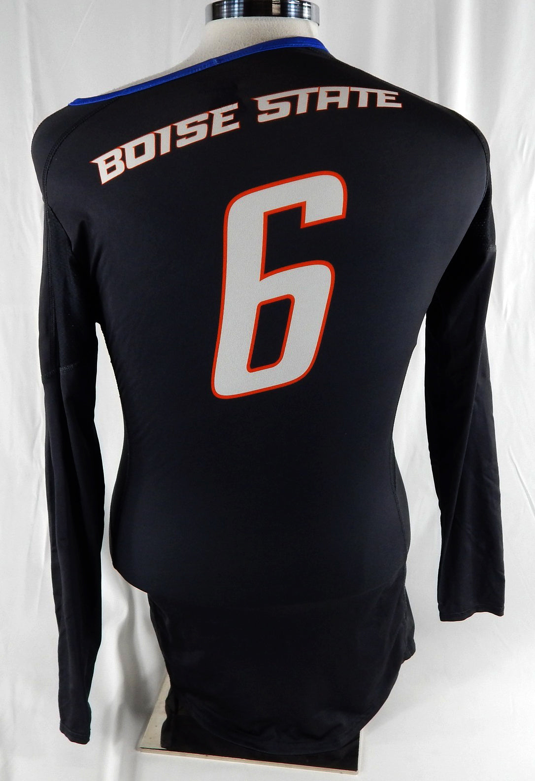 2014 Boise State Broncos #6 Game Used Black Jersey Volleyball M DP99091 Pic2