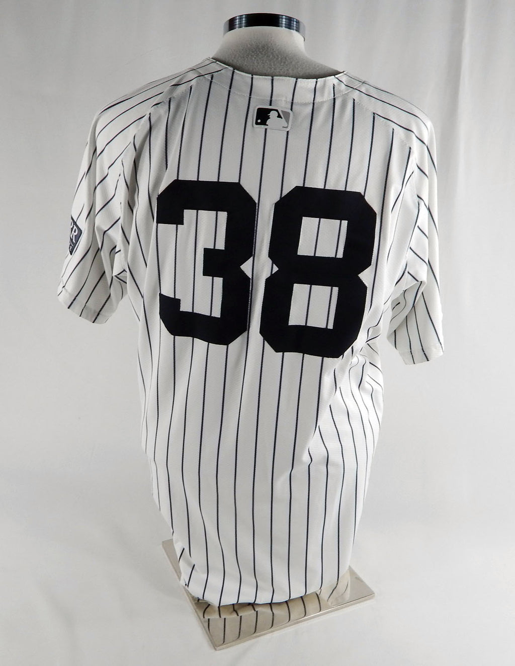 2024 New York Yankees Mark Leiter Jr #38 Game Issued P Used Jersey World Series Pic2