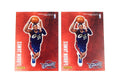 Lot of (2) 2009-10 Panini Stickers LeBron James Nm/Mt