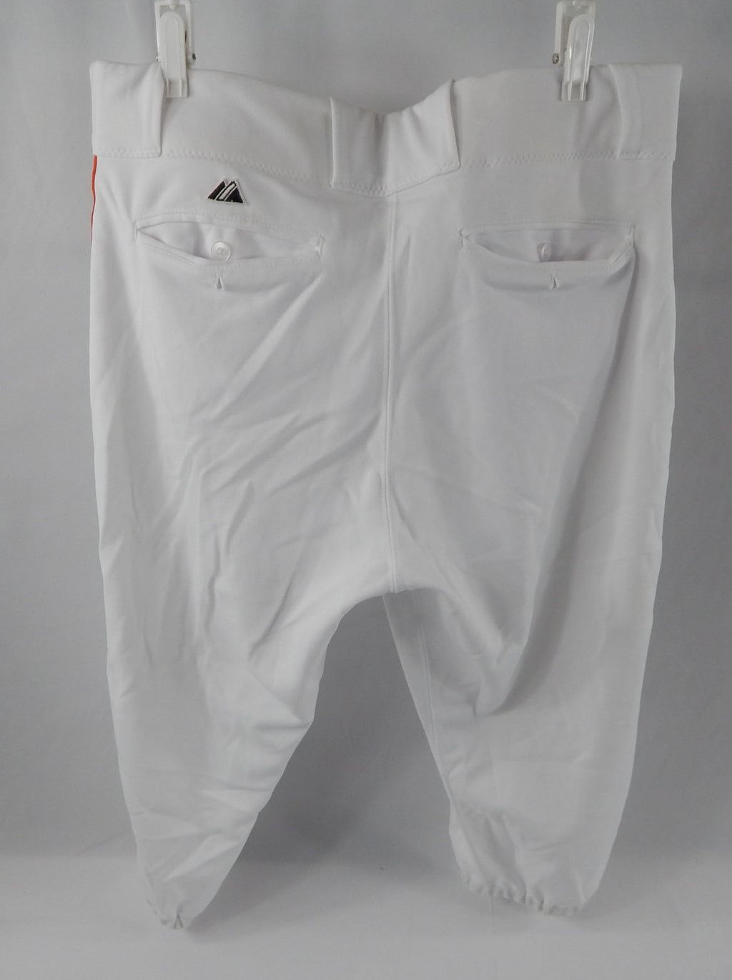 2014 Miami Marlins Derek Dietrich #32 Game Used White Pants 36-42-17 436 Pic2