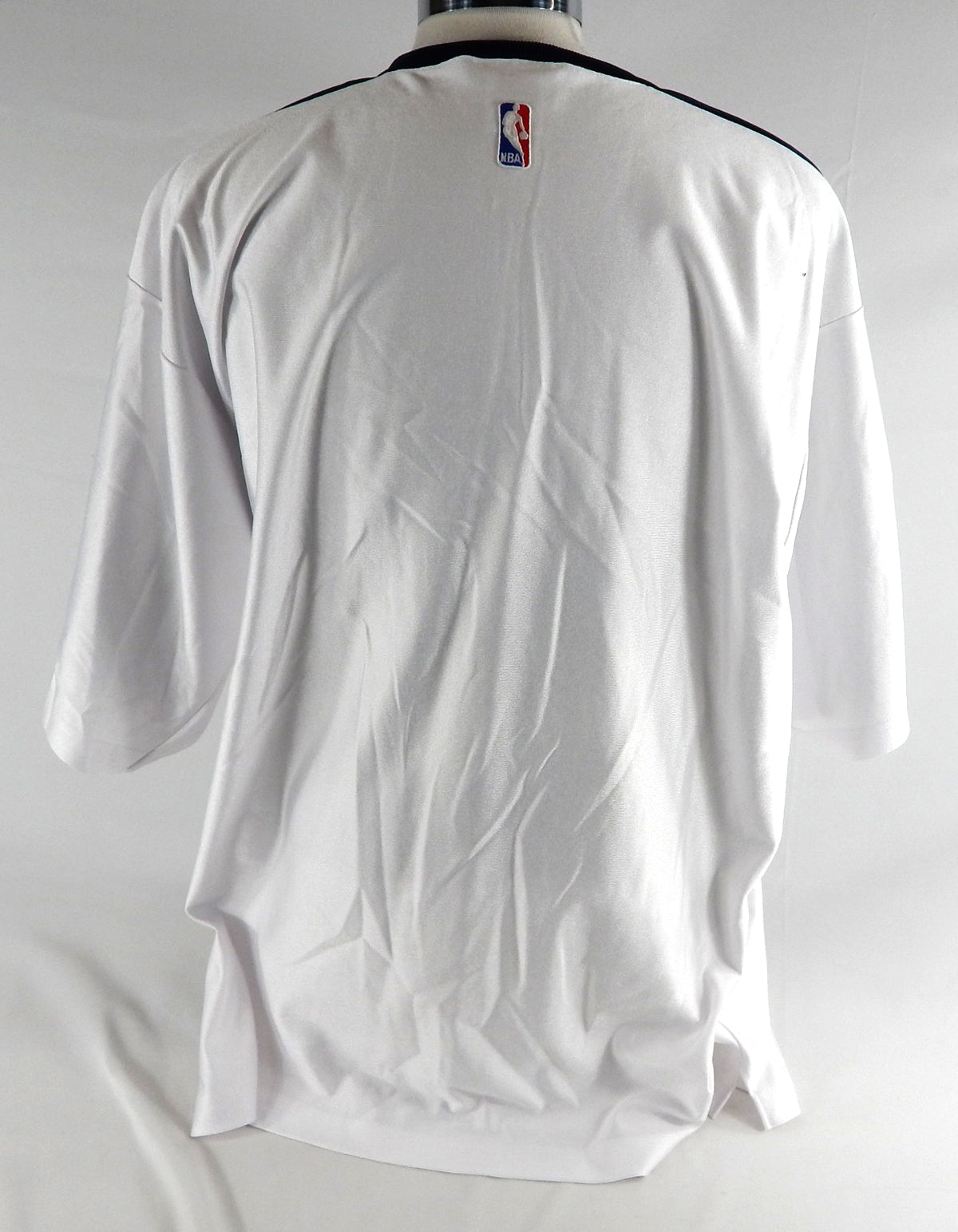 1999-00 Golden State Warriors #1 Game Used White Shooting Shirt XL 068 Pic2