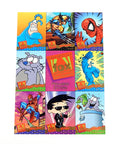 1995 Fleer Ultra Fox Kids Promo Sheet X-Men Bobby's World Eek The Cat Spider-Man