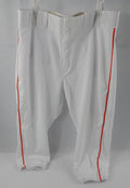 2012 Miami Marlins Greg Dobbs #29 Game Used White Pants 35-42-21 442