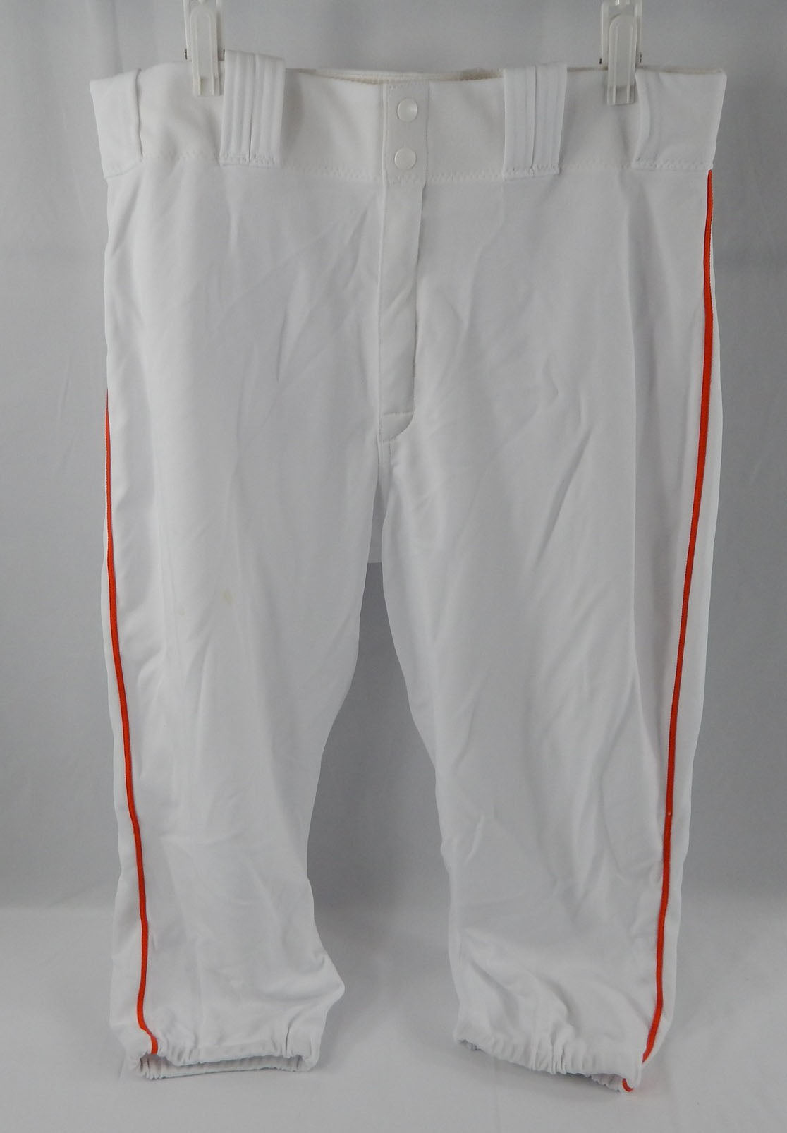 2015 Miami Marlins Michael Morse #38 Game Used White Pants 36-48-20 444